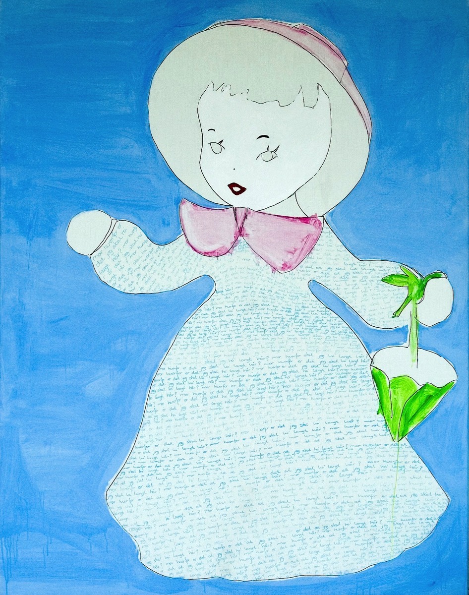 Mor, hvorfor er det jeg skal ha langt hår? 140 X180 cm